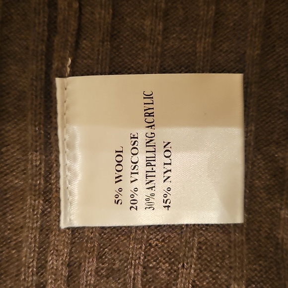 Wool Blend Ribbed Dress - Picture 6 of 7